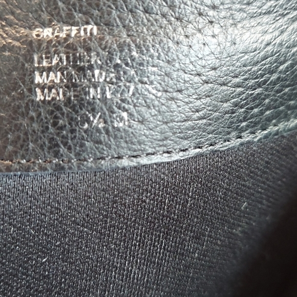 Vintage Matisse Graffiti Black Floral Zip Ankle Boot 8.5 - Picture 12 of 13